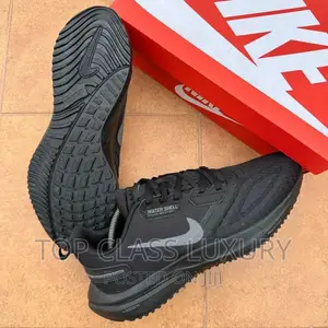 Original *Nike Zoom Water Shell Triple Black Men Women