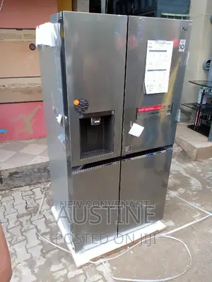 Brand New LG Side-side 642L Refrigerator>Extenal>Dispenser>