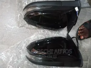 High Quality Certified New Black Side Mirror Hilux 2024