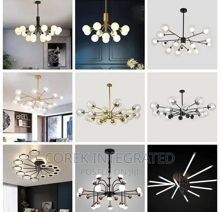 Modern Bulb Like Chandelier