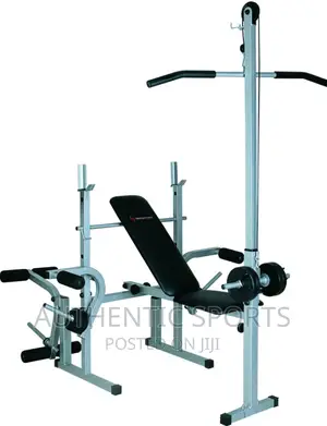 Weight Bench With 50kg and Lact Pull