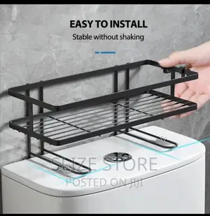 Over the Toilet Metal Shelf