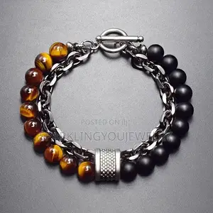 Classic Bead Bracelet for Men