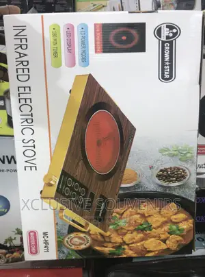2000W Crown Star Infrared Electric Stove With 180min Timer