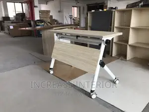 Executive Design Office Table With Rolling Leg