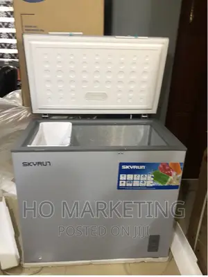 Gray Chest Freezer BD-200A SKYRUN 200L
