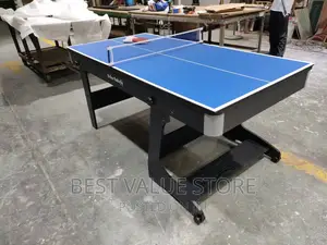 2in1 Foldable 6ft Snooker Board and Table Tennis