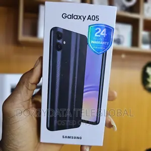 New Samsung Galaxy A05 128 GB Black