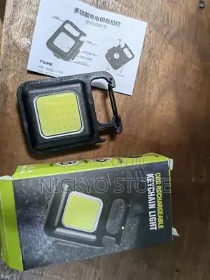 Mini Rechargeable Led Work Light With Carabiner Hook