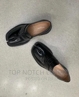 Original Maison Margiela Tabi Leather Loafers*Men Women