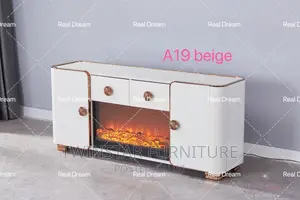 Modern Electric Fireplace Tv Stand With Drawers