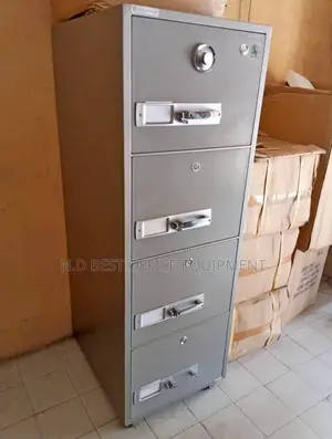Four Drawings Fireproof Safe Cabinets