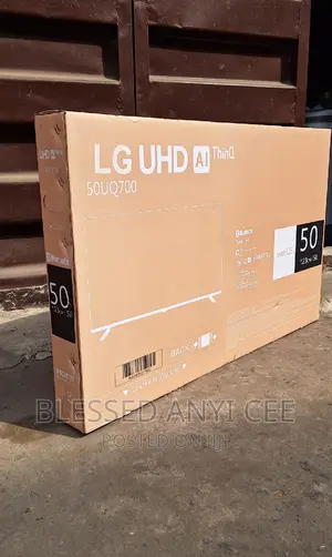 New Lg 50" Uhd Ai Thinq Smart (Flameless)Netflix Youtube