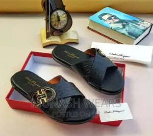 Salvatore Feragamo X Hermes Slipers