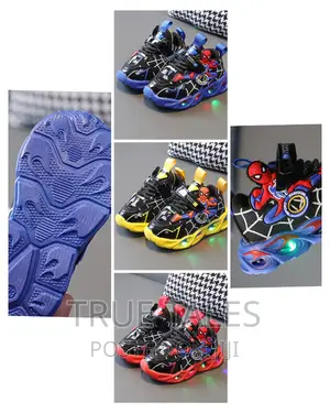 Quality Spider Man Sneakers With Led Lights