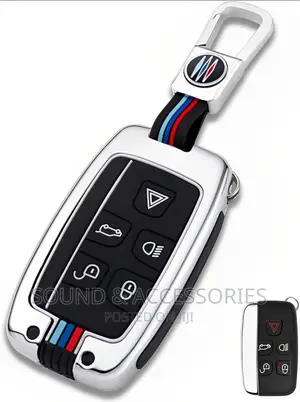Range Rover 5 Buttons 3D Silicone Keyshell Cover/Keyholder