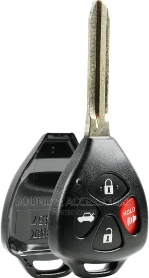 Toyota 3+1 Button Remote Key Replacement Shell Case (Blade)