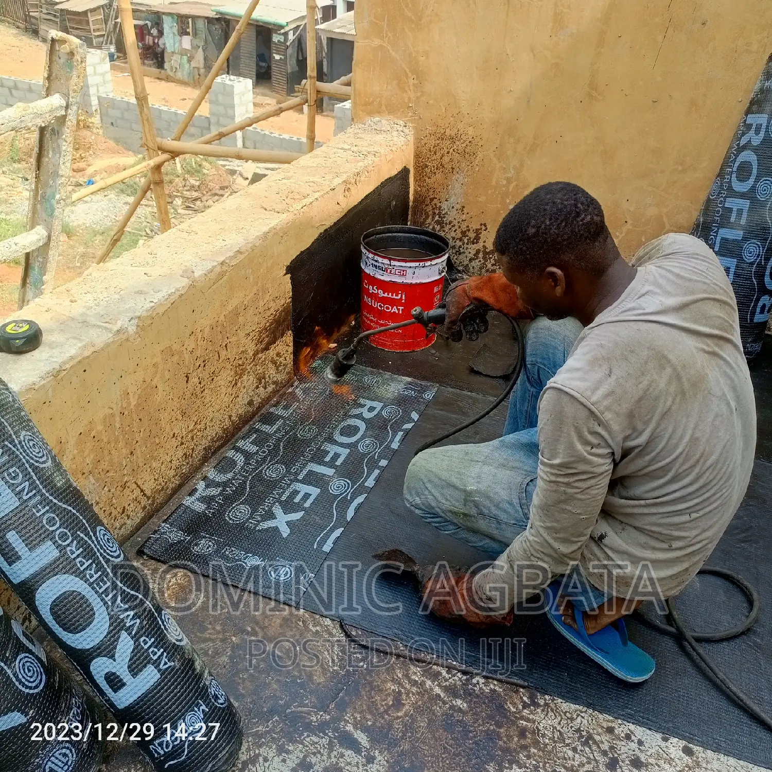 Earnest Waterproofing Installer