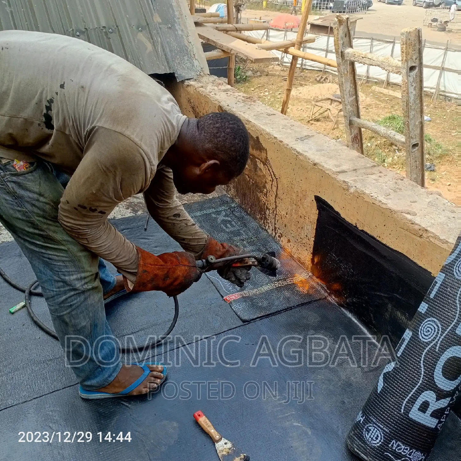 Earnest Waterproofing Installer