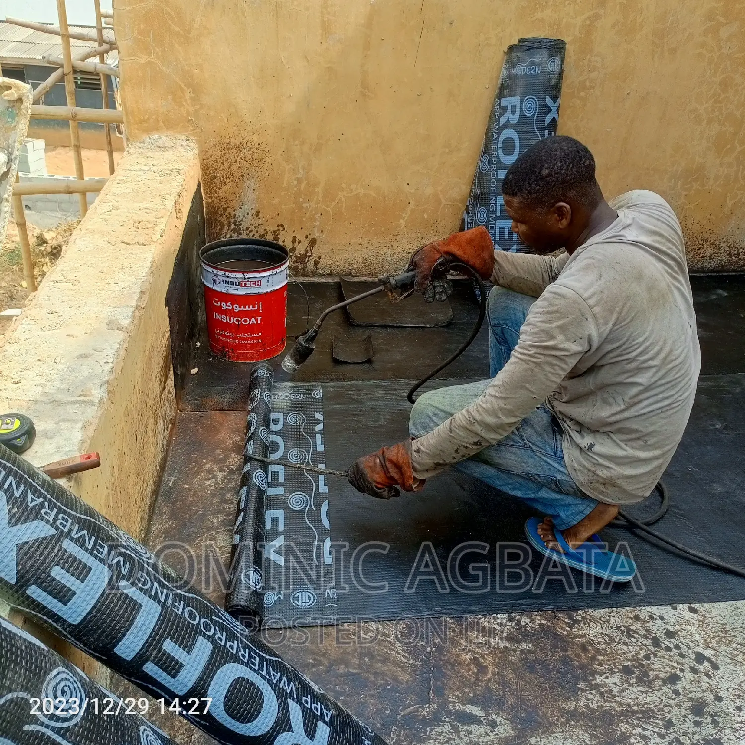 Earnest Waterproofing Installer