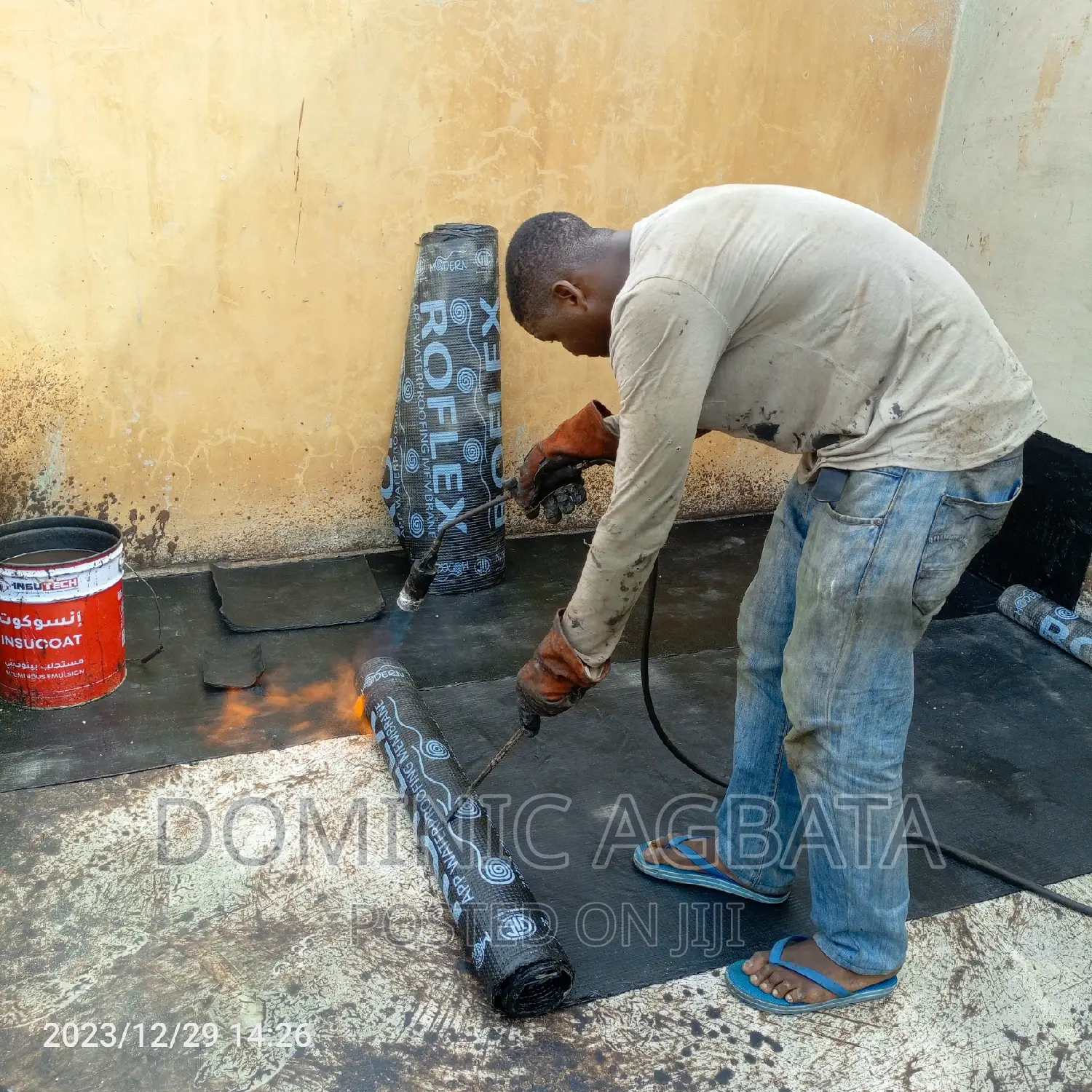 Earnest Waterproofing Installer
