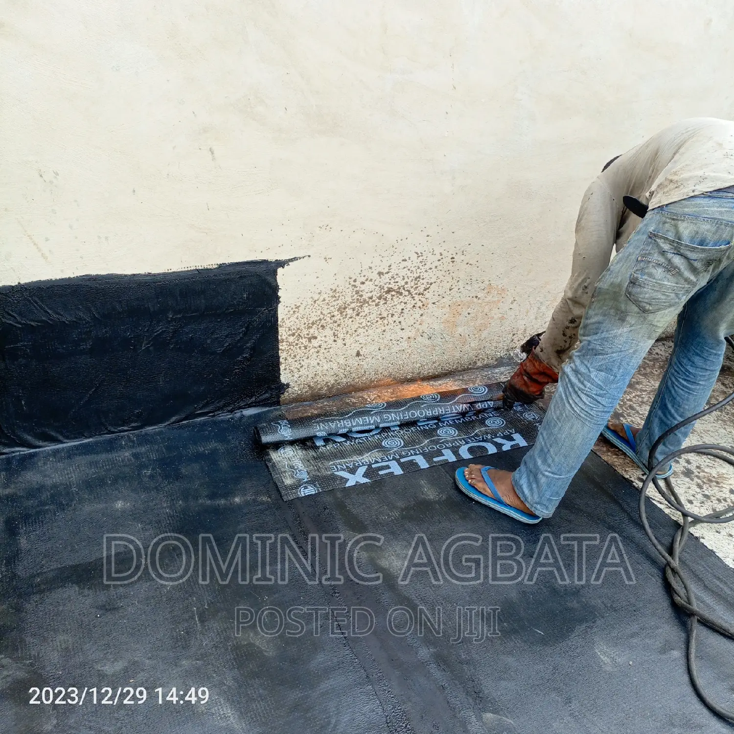 Earnest Waterproofing Installer