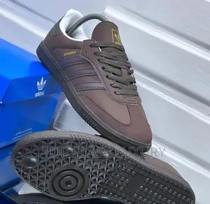 Original Adidas Samba Chocolate Brown Men Women
