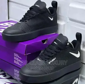 Original *Nike React 270 Tiempo Stussy All Black Unisex