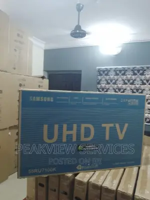 New In(55RU7100) Samsung 55 Smart TV With 1year Warranty