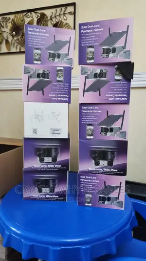 Dual Lens Video Solar Camera