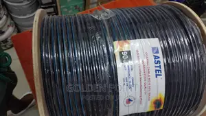 RG-6 Coaxial Cable Roll (100M – Black Jacket)