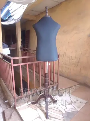Male Half Body Padded Dressform Mannequin With Tripod Stand