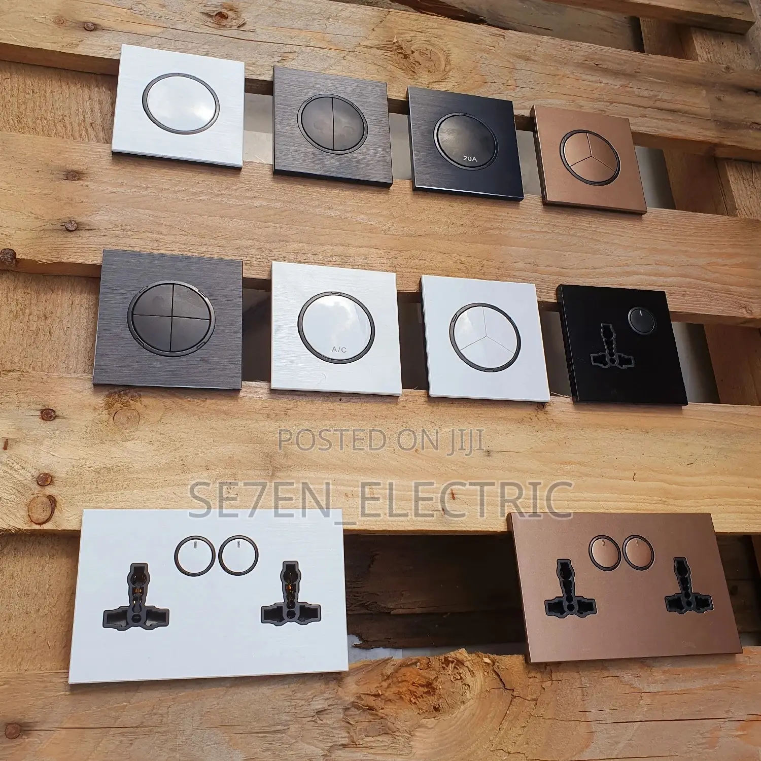 Switches and Sockets Push Button 100% Original