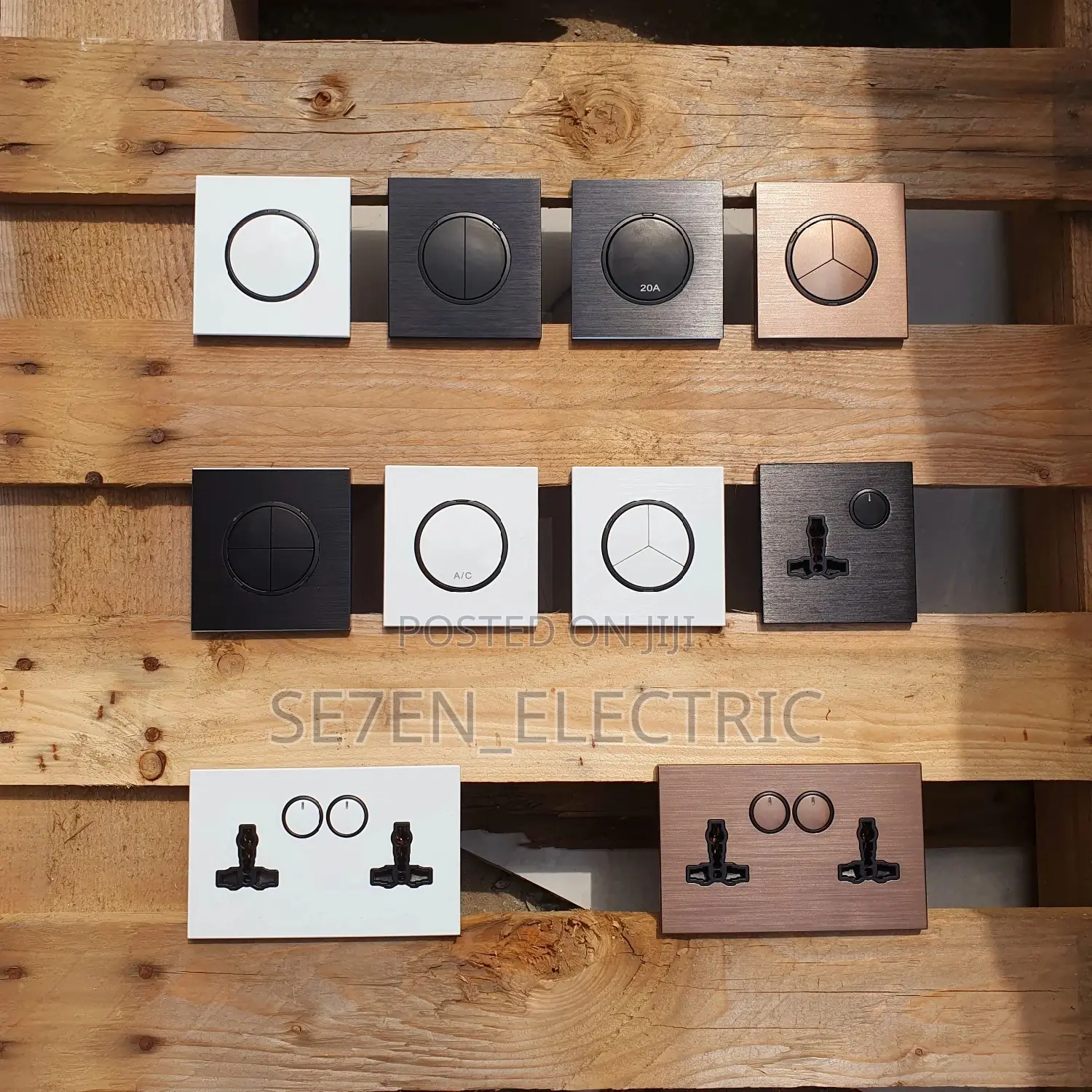 Switches and Sockets Push Button 100% Original