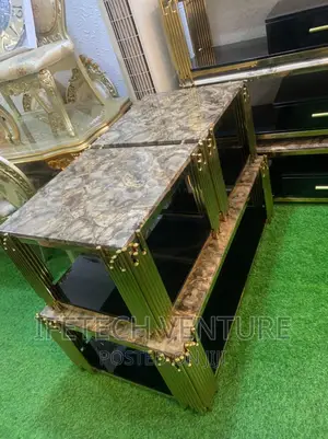 Center Table With Side Stools