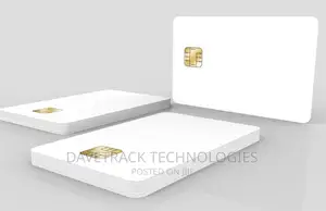FM4428 Contact Chip PVC Smart Card, ISO7816, Blank White
