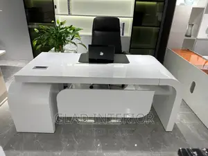 White Executive Office Table