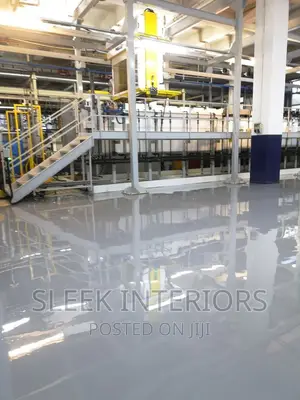 Forklift Supported Epoxy