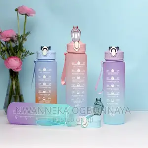 Water Bottle With Time Marker