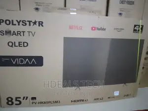 Polystar 85" Smart QLED TV With 3HDMI