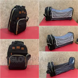 Baby Diaper Bag and Bed