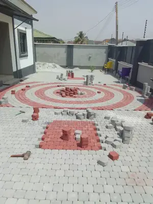 Call for Landscaping - Interlocking Stones Concrete Stamped
