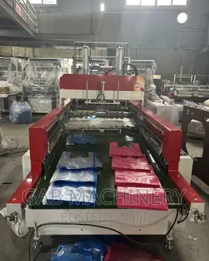 Automatic Nylon Cutting Sealing and Punching Machine