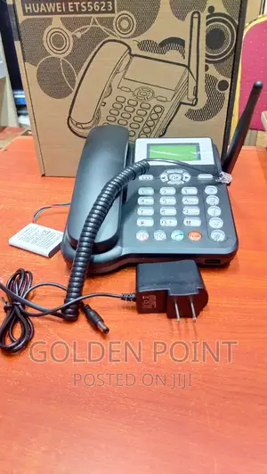 Huawei Ets5623 Land-Line Table Phone With GSM Sim Slot