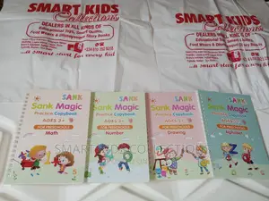 4 in 1 Sank Magic Practice Copybook for Kids