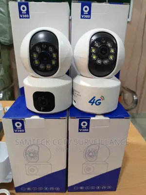 V380 4mp Double Lens Indoor 4G Camera