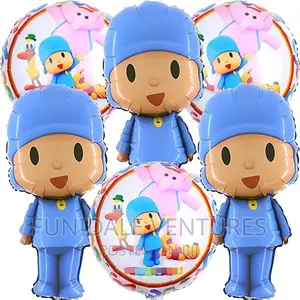 Pocoyo 7pc Foil Balloon Set