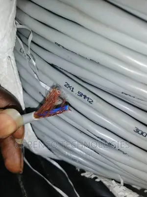 1.5mm2 2xcore Screen Cable (Flexible Copper Shielded Wire)