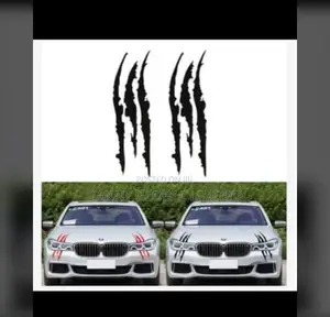 Universal Headlight Monster Sticker