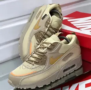 Original Nike Air Max 90 Surplus Brown Men Women Sneakers